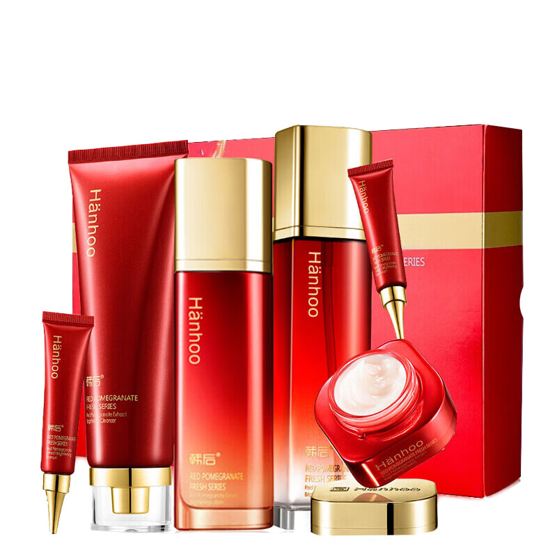 韩后红石榴护肤礼盒