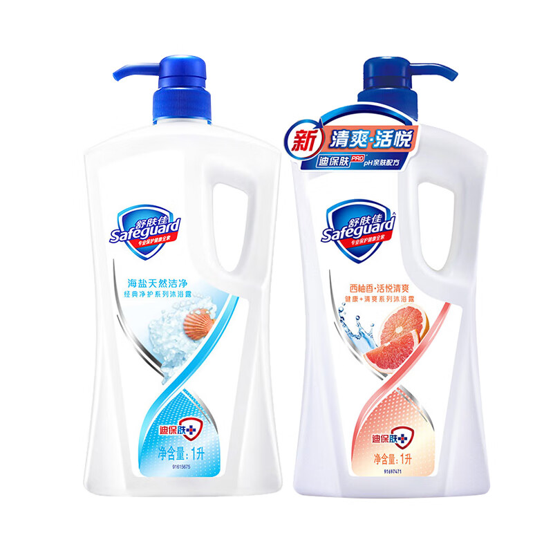 舒肤佳 健康清爽无皂基沐浴露