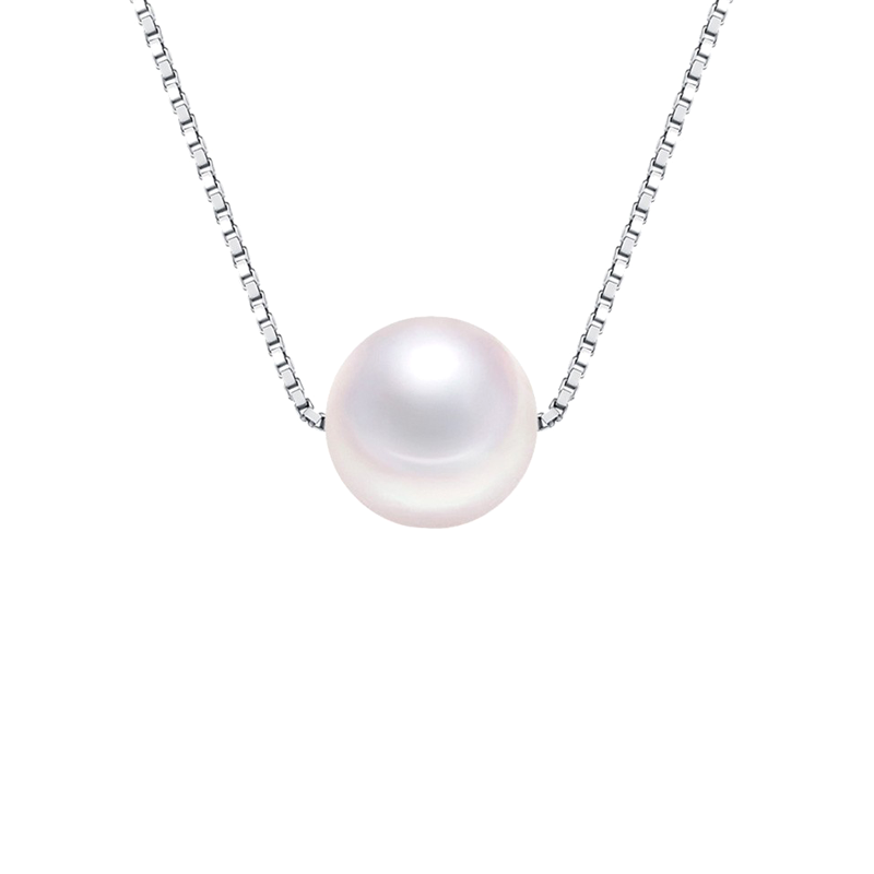 咔梦娇珍珠吊坠锁骨项链