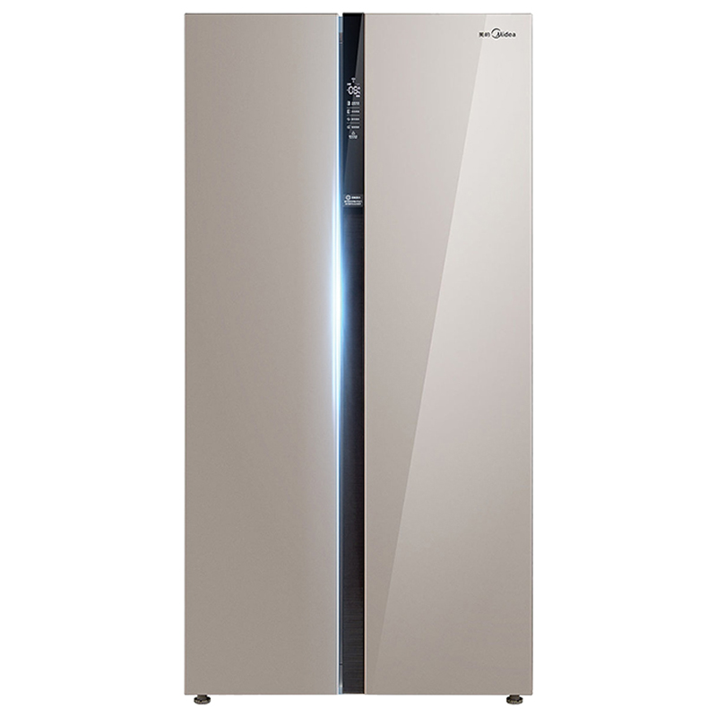 美的 风冷对开门冰箱