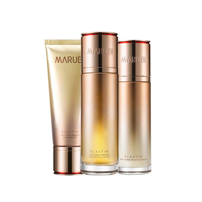 丸美 弹力蛋白凝时护肤套装