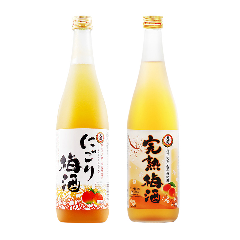 大关 熟梅酒+浊梅酒组合