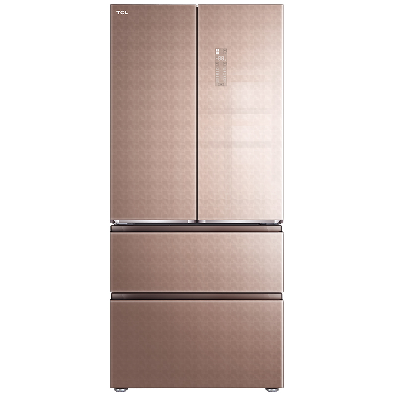 TCL 风冷无霜变频法式冰箱