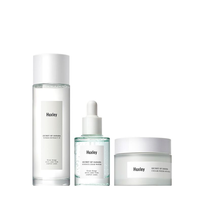Huxley 清爽补水护肤套装