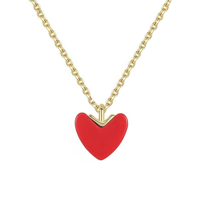 MZMZ小红心项链