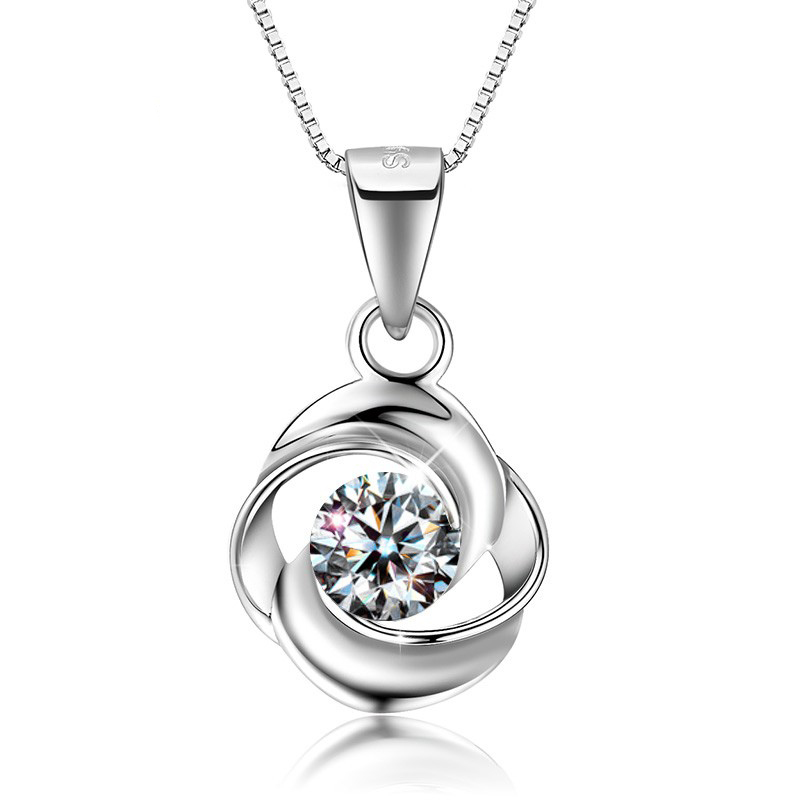 宝拉·布菲莫桑钻时尚锁骨链