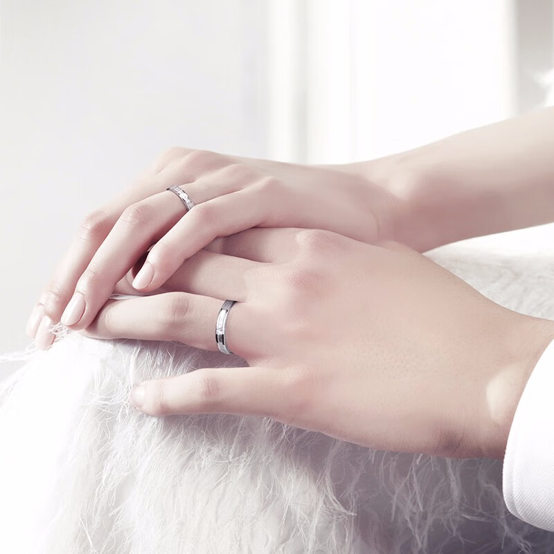 克徕帝18K金情侣对戒