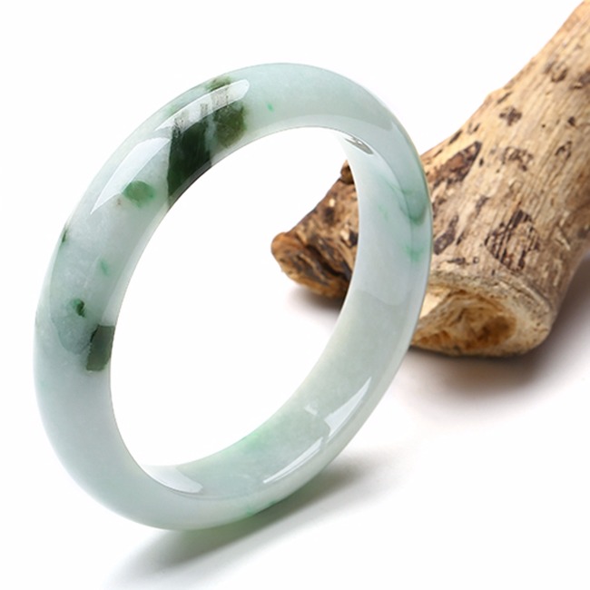 金一冰糯飘花玉镯