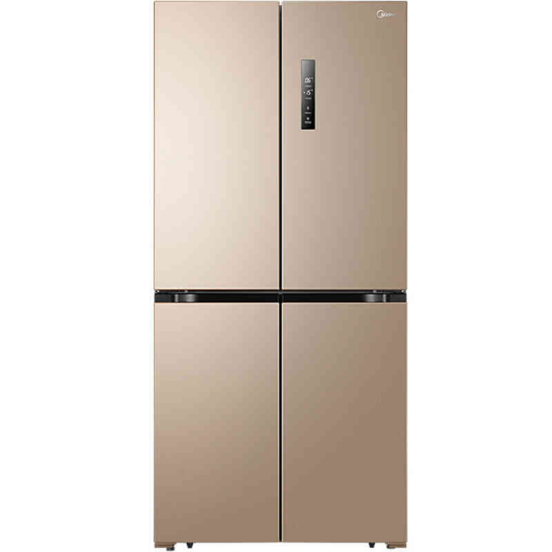 美的 十字对开门无霜冰箱