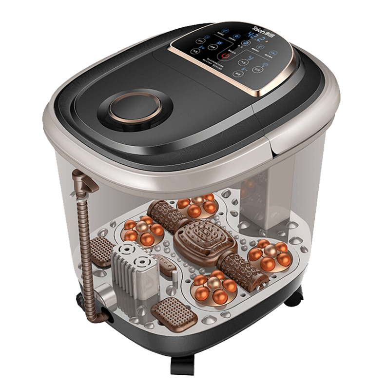 泰昌 太极转盘加滚轮加热足浴盆