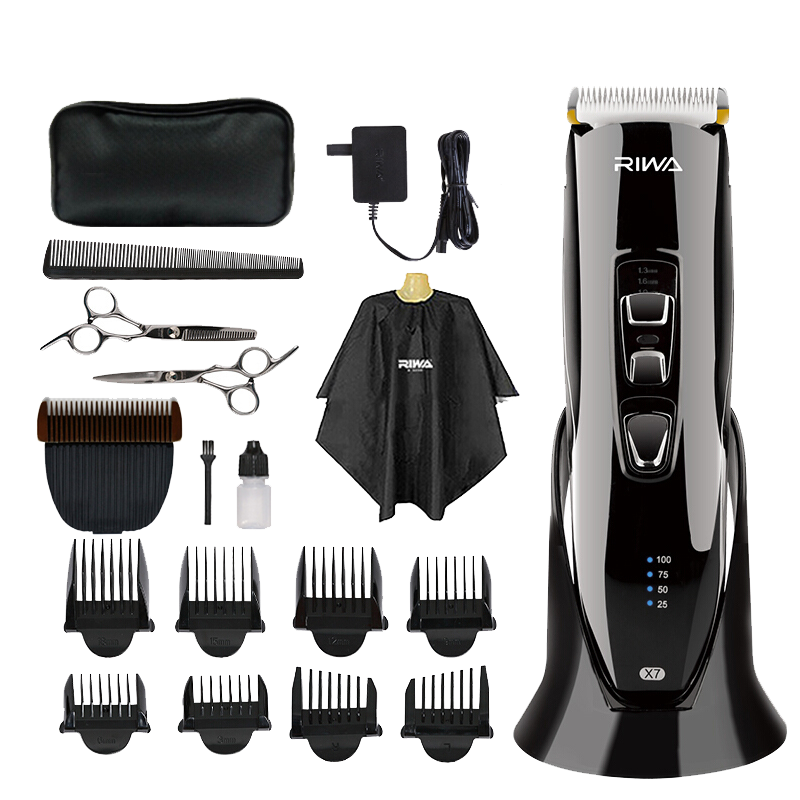 雷瓦 专用刀头平剪牙剪理发器