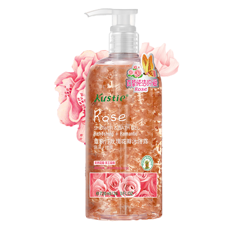 蔻斯汀 玫瑰花瓣沐浴露
