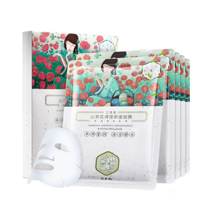 百雀羚 山茶花补水面膜