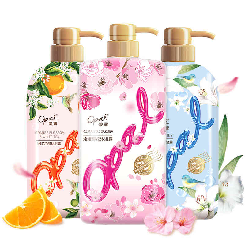 澳宝花园蜜语香水沐浴露三支装