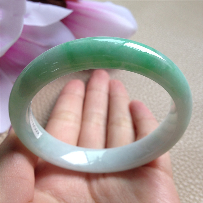 绿翠永恒天然缅甸手镯