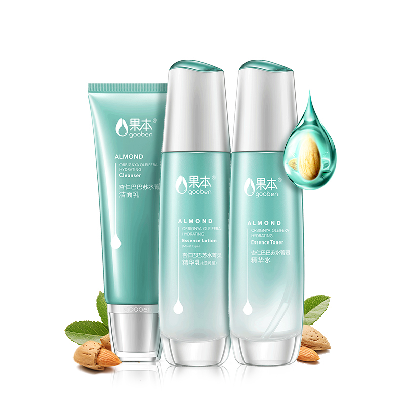 果本杏仁巴巴苏补水套装
