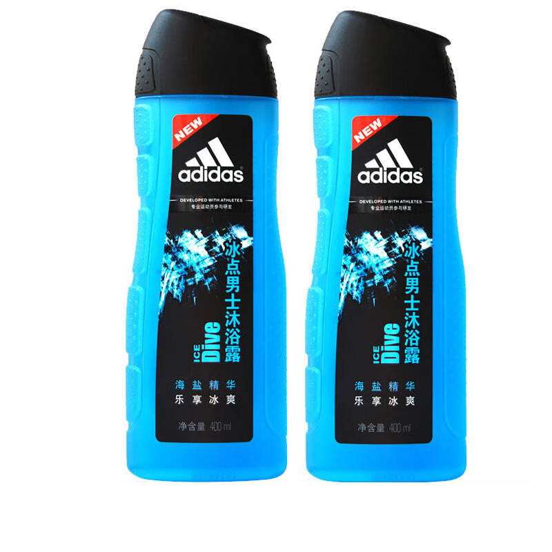 阿迪达斯男士冰点沐浴露