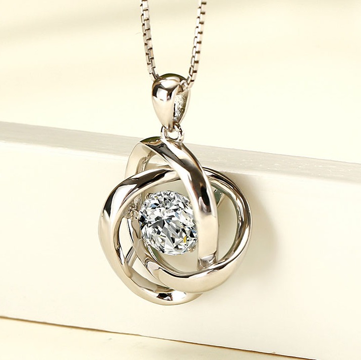 T400 芯动悬浮镶嵌 项链