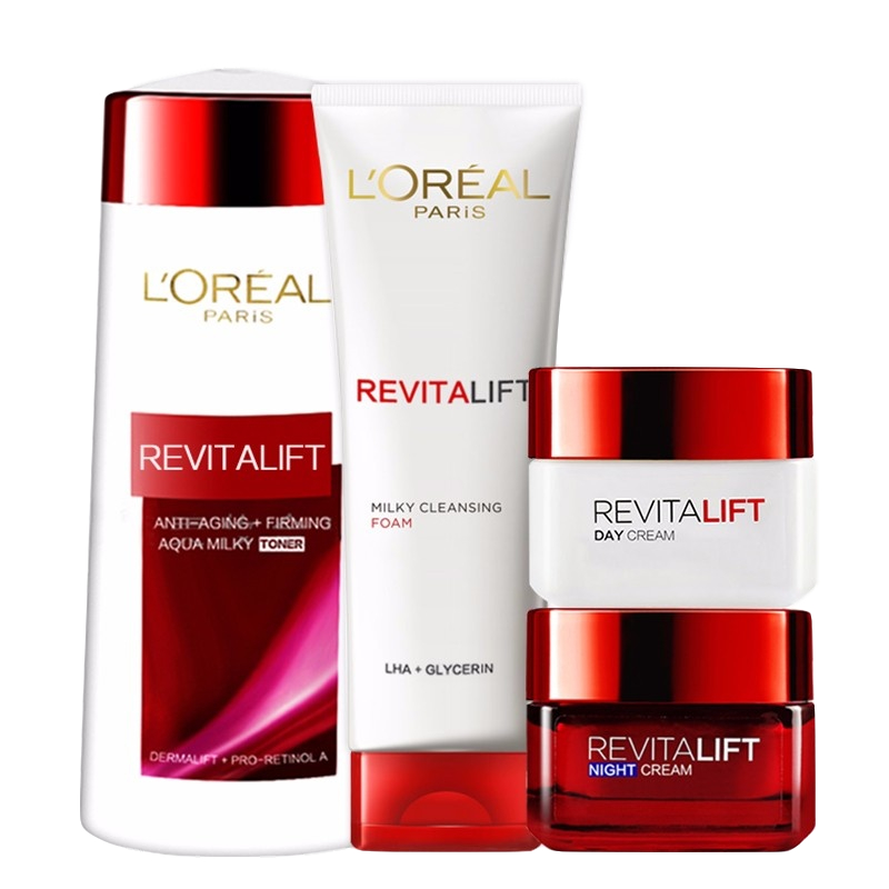 欧莱雅 抗皱紧致护肤套装