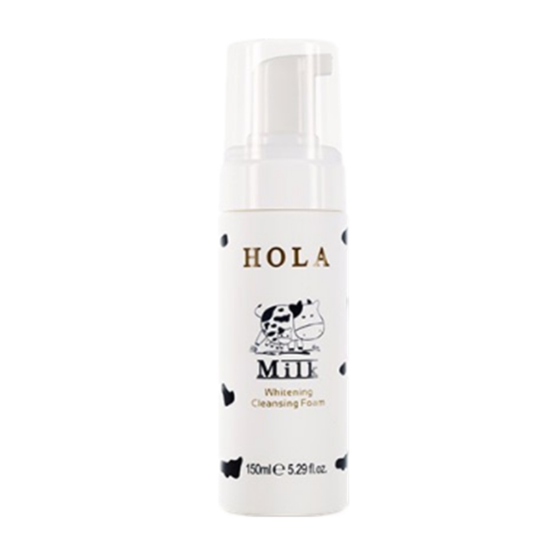 赫拉 牛奶雪肤洁面慕斯洗面奶