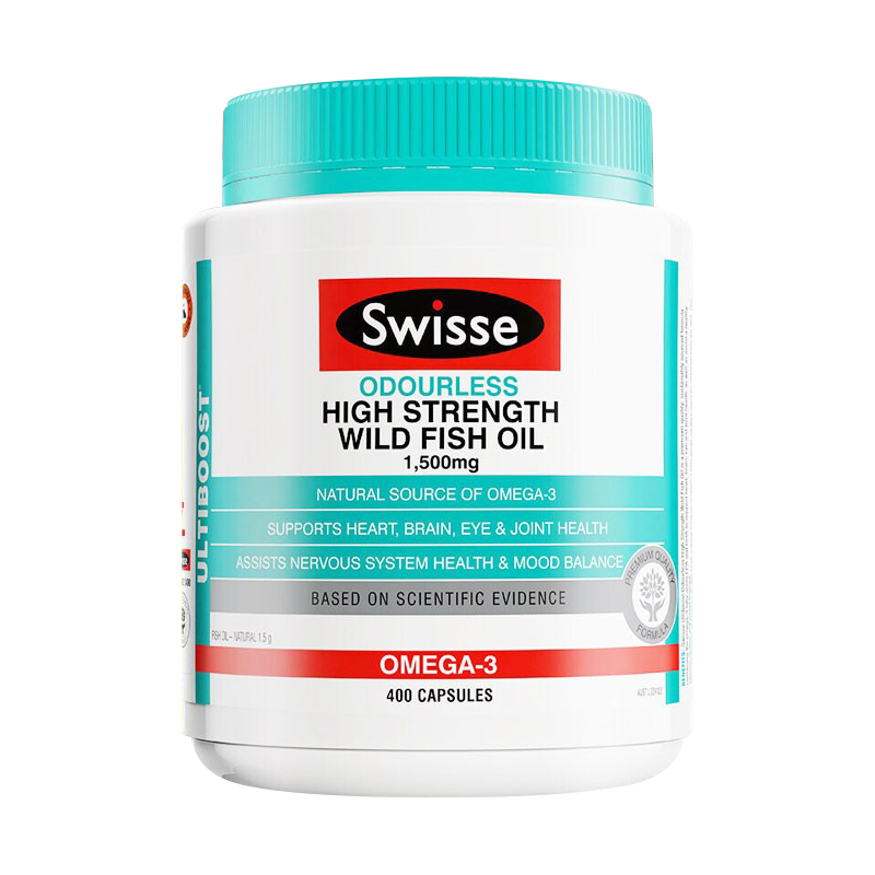 Swisse 无腥味鱼油软胶囊