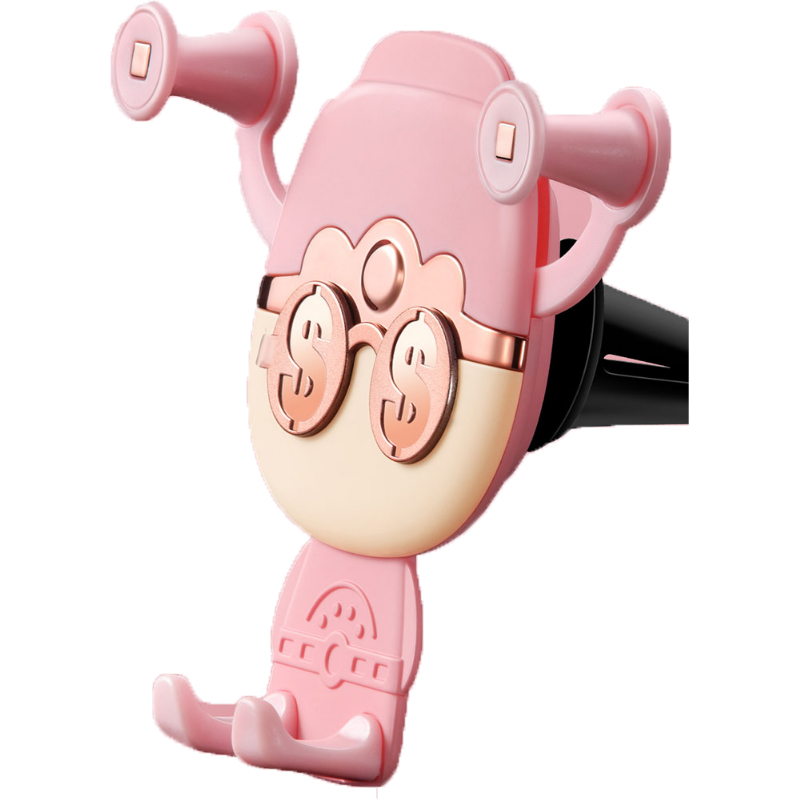 形动 财神车载手机支架