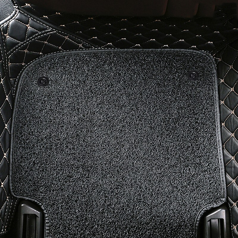 尤达曼 黑色丝圈加侧兜脚垫