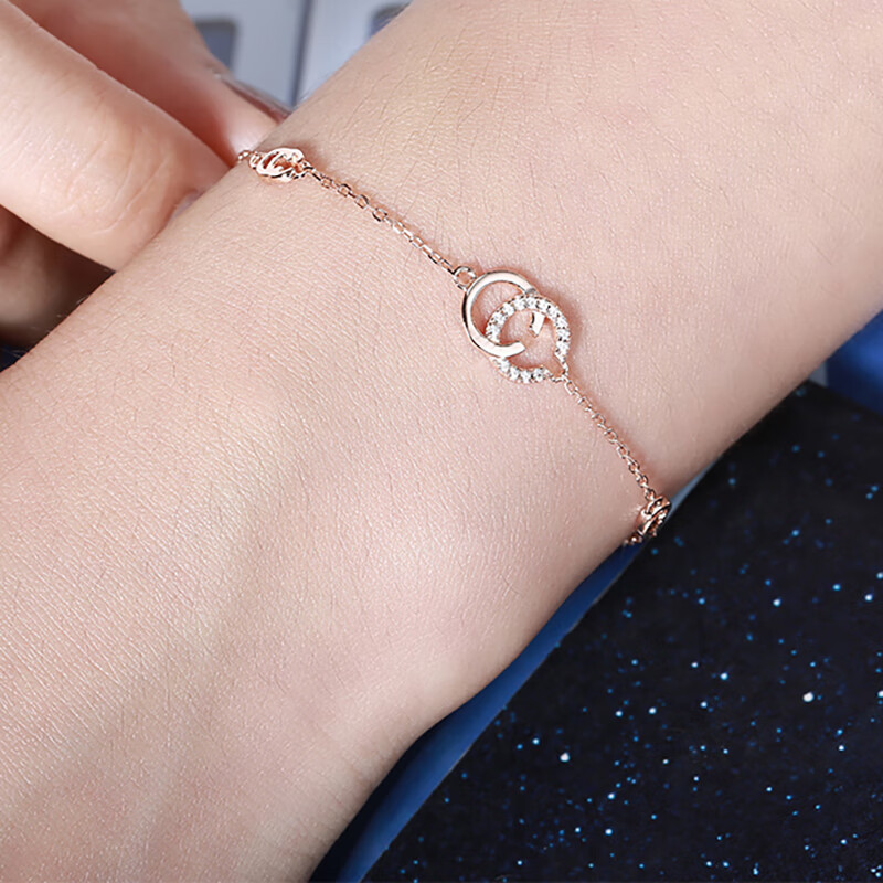 T400 双C字母手链