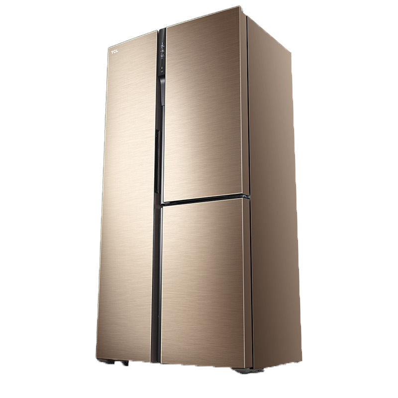 TCL 双变频T型对开三门冰箱