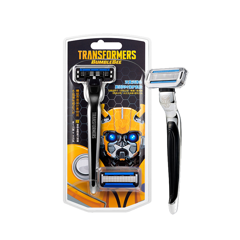 屈臣氏变形金刚五层剃须刀片