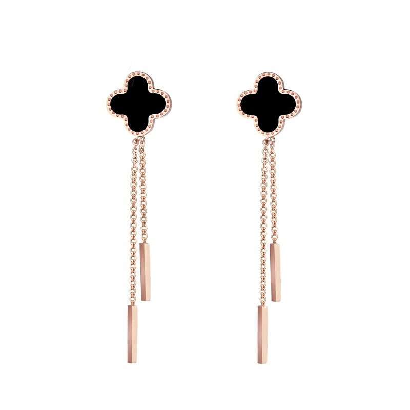 法瑞纳四叶草耳环