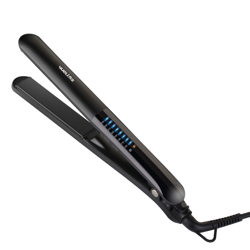 月立 卷直两用 烫发棒 负离子