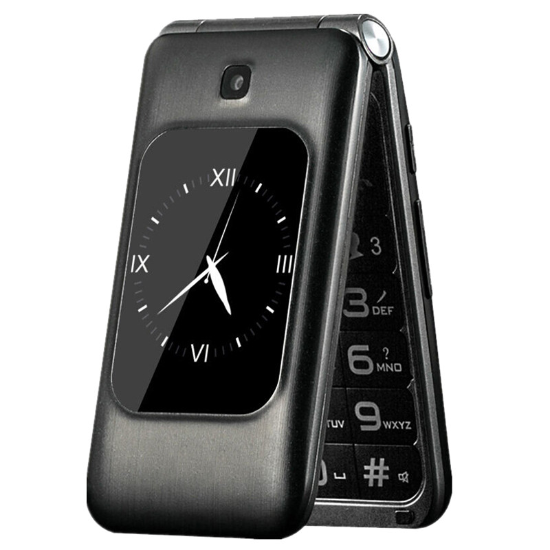 守护宝 后置清晰摄像头翻盖手机