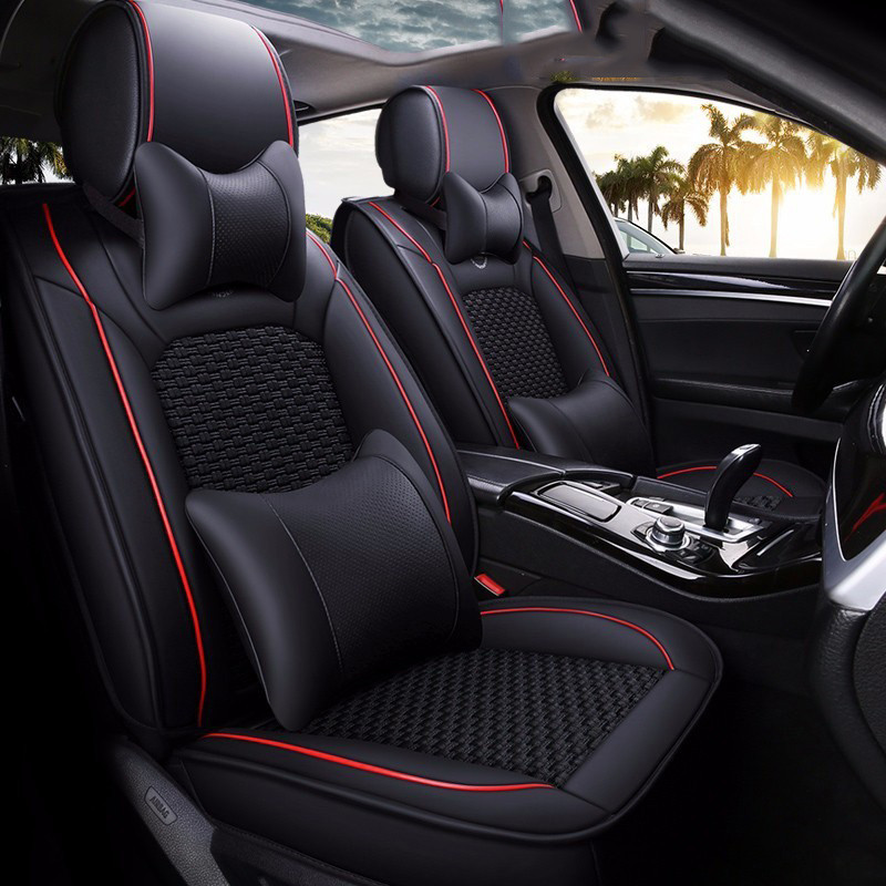 卡通 透气冰丝款汽车坐垫