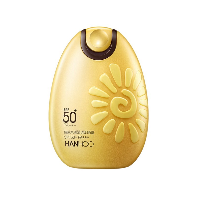 韩后 水润清透防晒霜