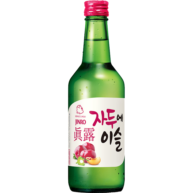 真露韩国进口李子味烧酒