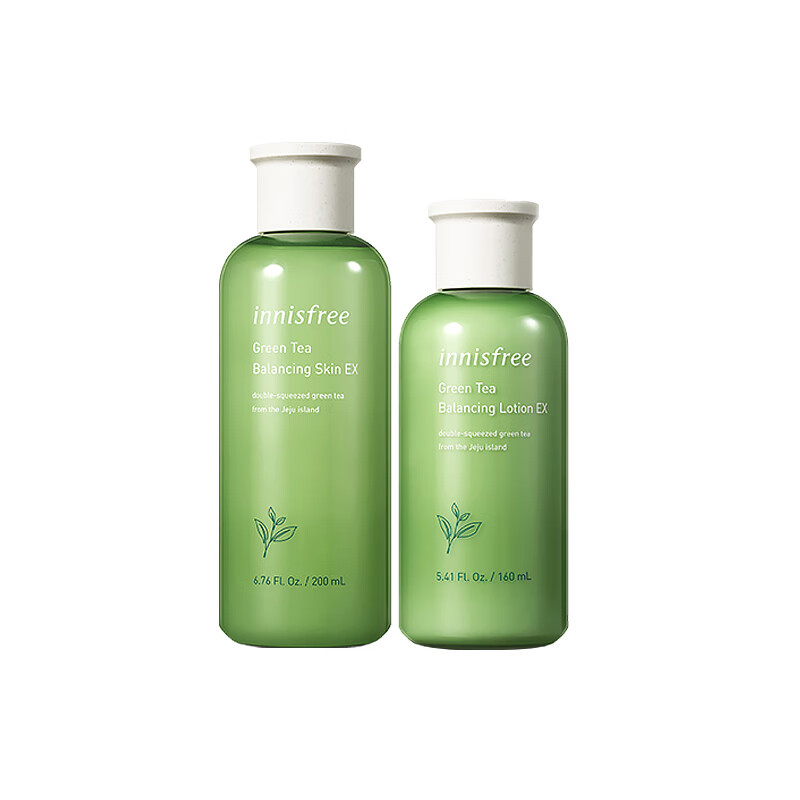 悦诗风吟 绿茶精萃平衡水乳套装