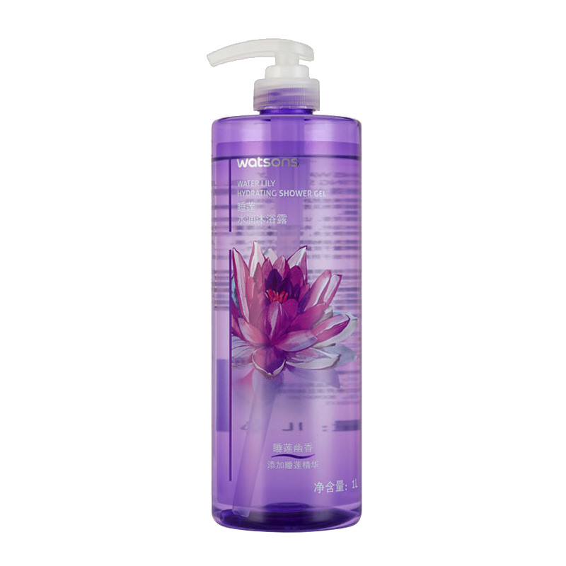 屈臣氏 睡莲水润沐浴露