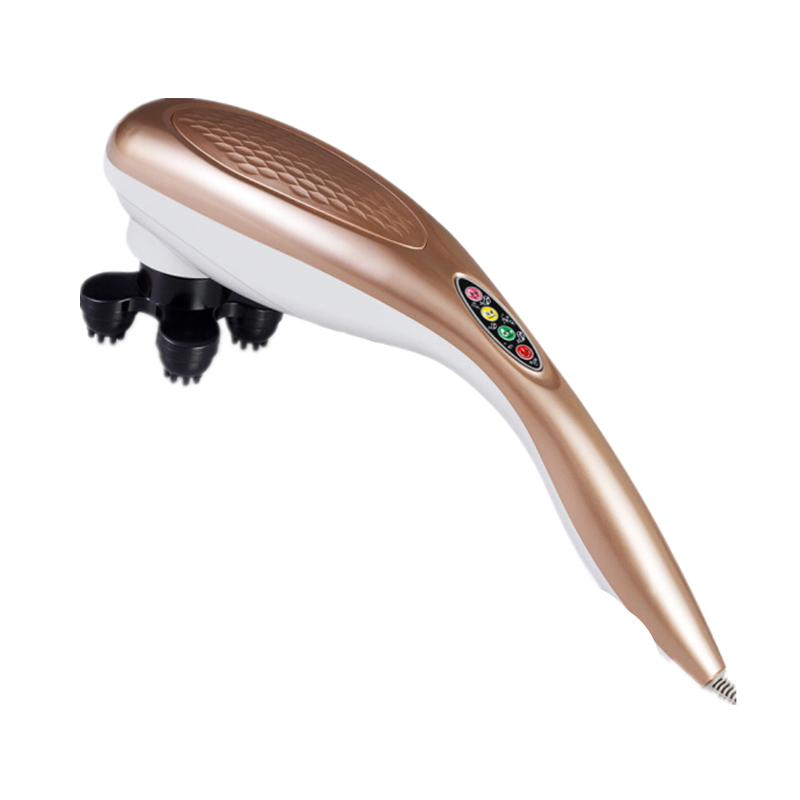 科博尔 多功能玫瑰金颈椎按摩器