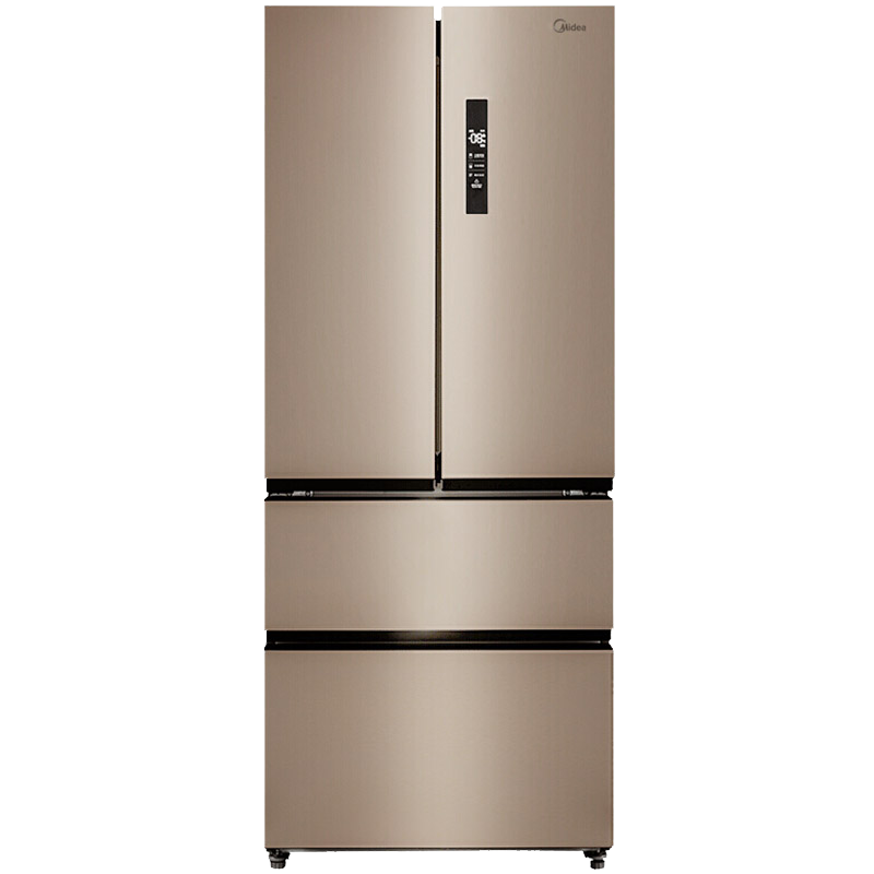 美的触控显示屏多门冰箱