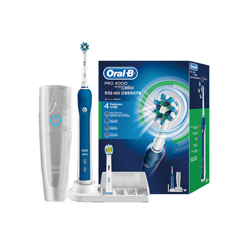 欧乐B3D声波震动充电式牙刷