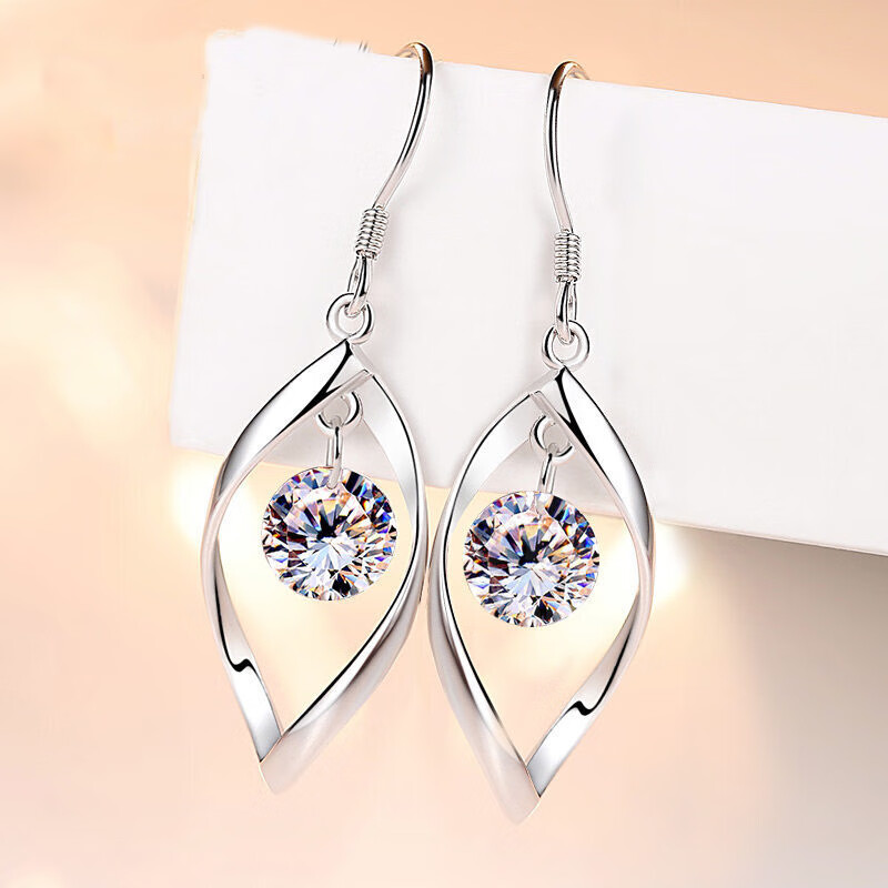 银千惠韩版长款耳环