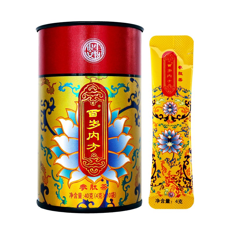 百岁内方 速溶茶粉 参肽茶饮