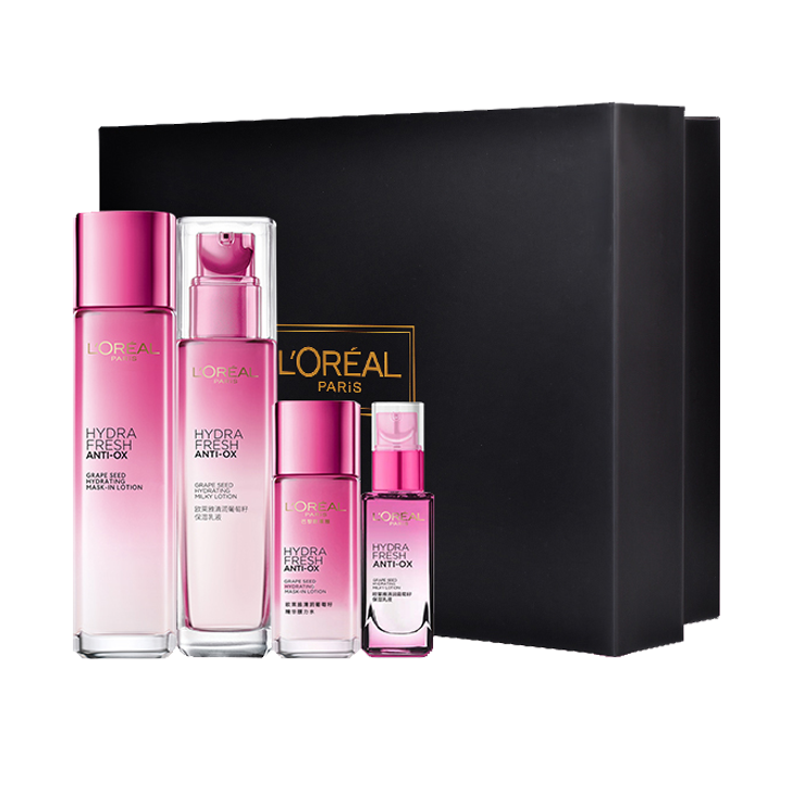 欧莱雅 清润葡萄籽护肤套装