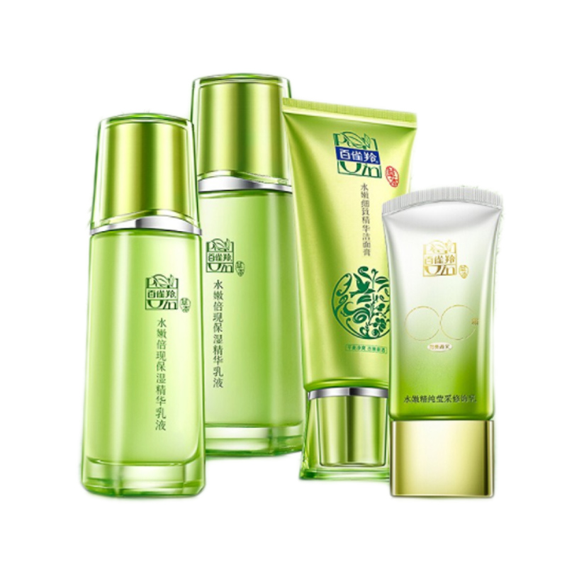 百雀羚 补水控油滋养舒缓套装