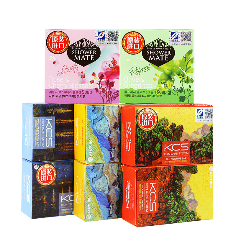 爱敬 香水精油香皂套装