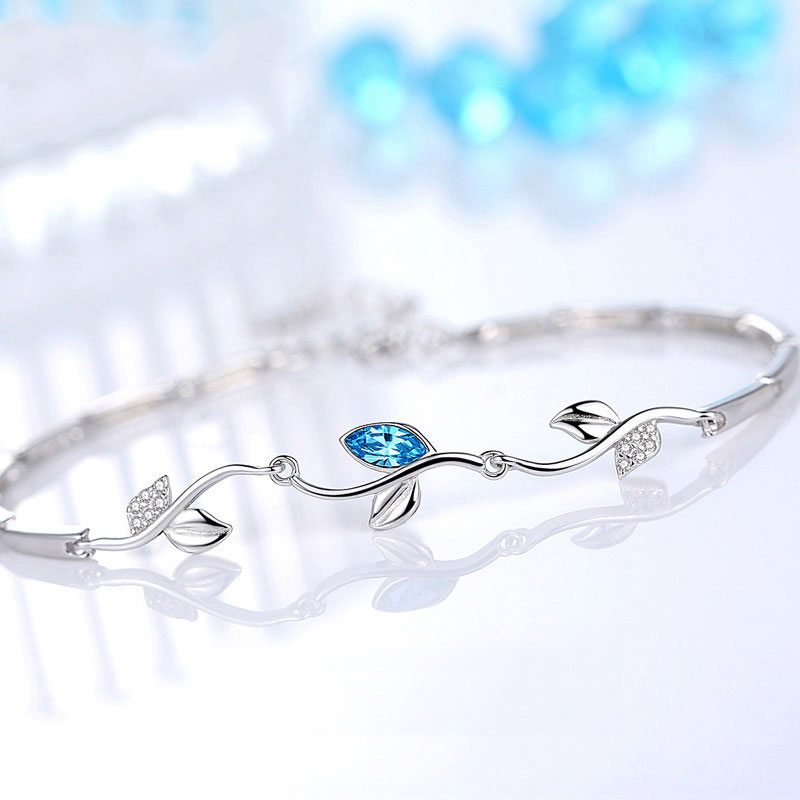 卡蒂罗 日韩甜美纯银手链