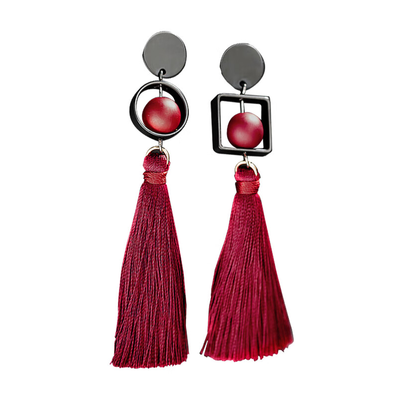 Qlad 不对称 民族风耳环