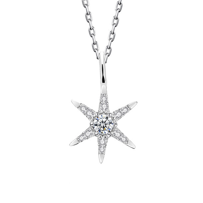 卡蒂罗 六芒星锁骨链