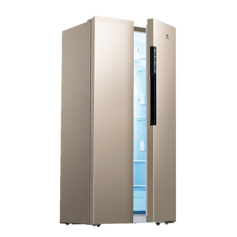 云米 大容量家用对开门电冰箱